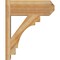 Ekena Millwork Merced Rough Sawn Craftsman Outlooker, Western Red Cedar, 8"W x 20"D x 24"H OUT08X20X24MRC04RWR - alternate 4